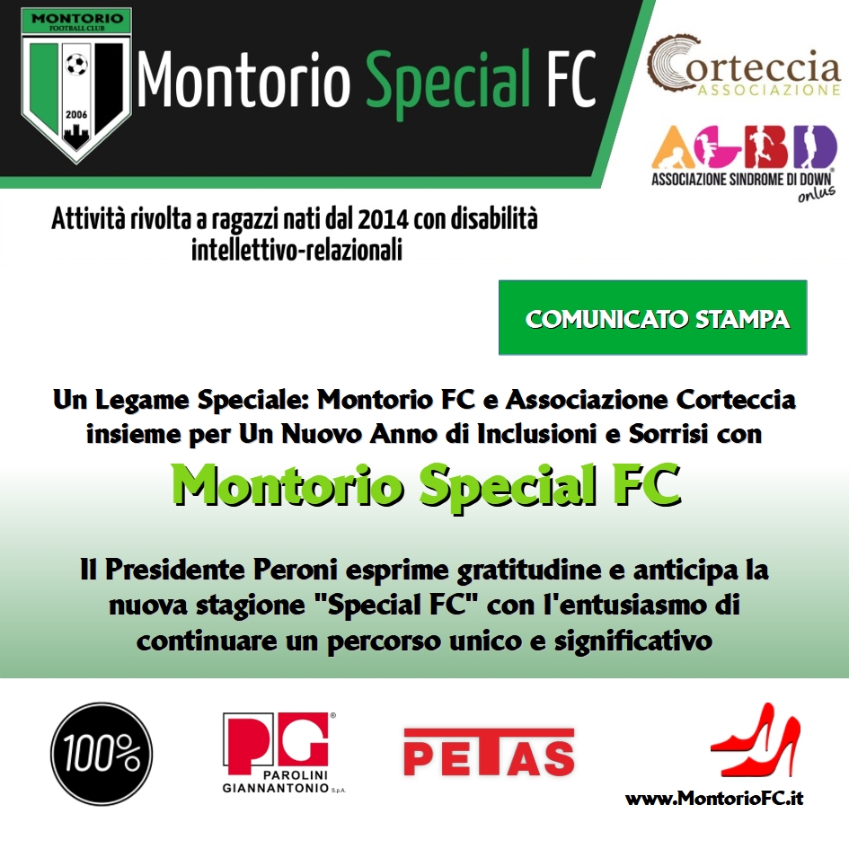 Montorio SPECIAL FC_Comunicato_stampa_19_08_2023